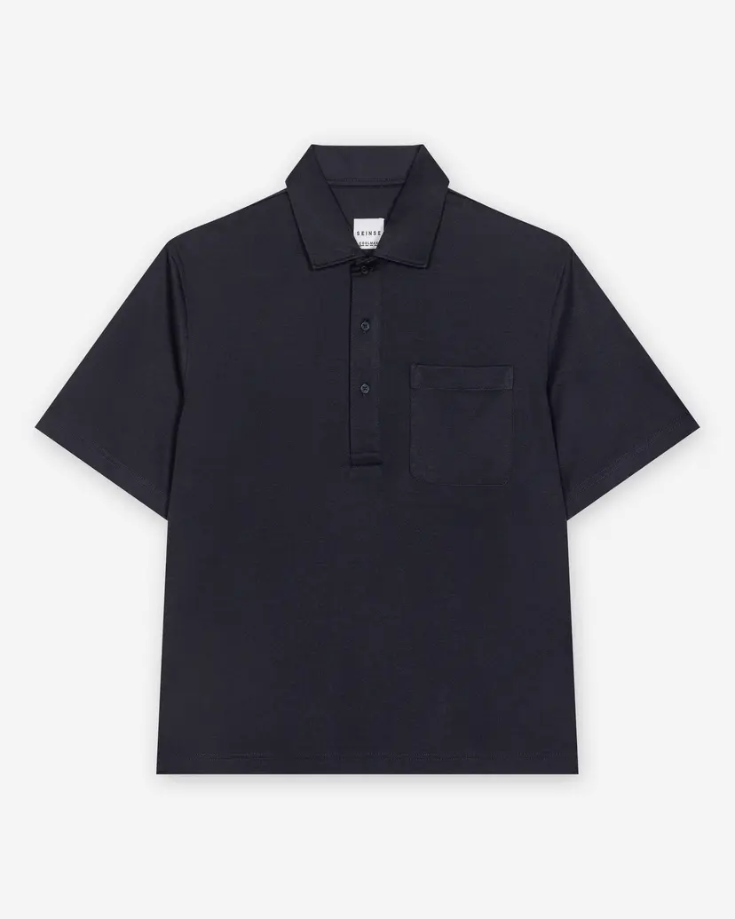 Seinse Seinse PE3238SS Blue Polo shirt