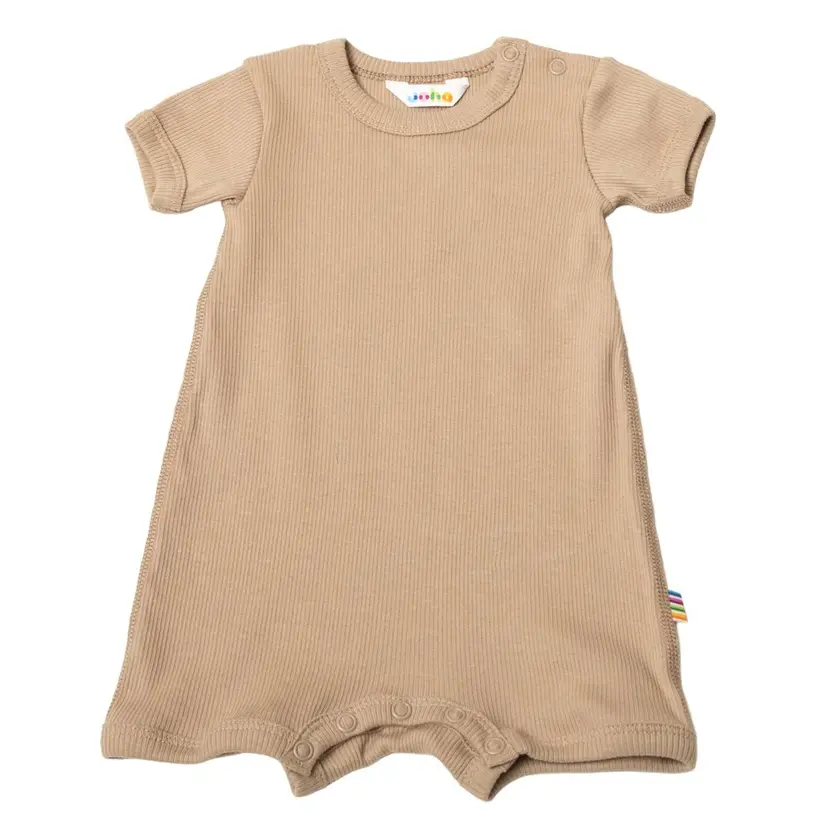 Joha Joha Romper Cotton Rib Beige (70 / 8-9 mnd)