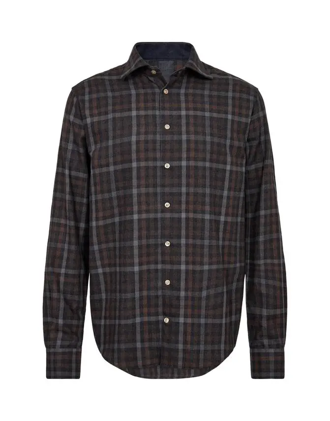 Gino Marcello Modern fit l/s twill shirt