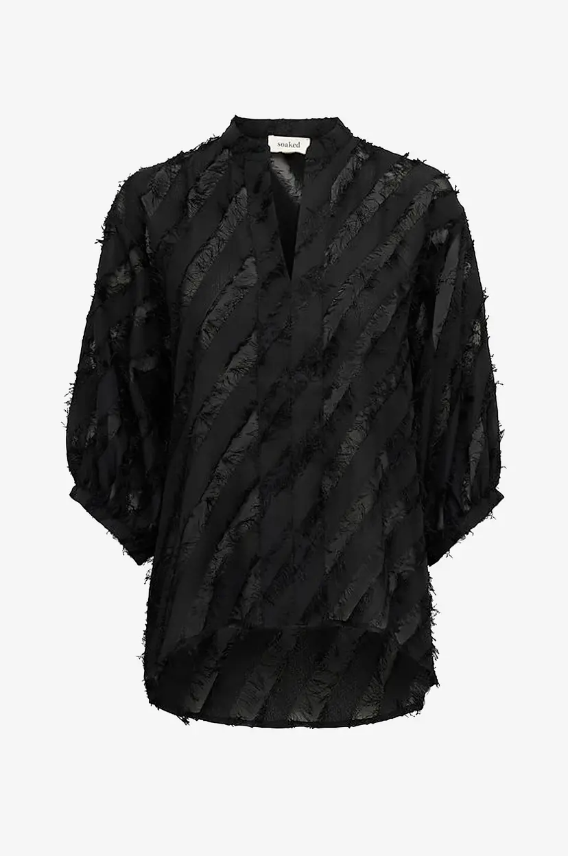 Soaked In Luxury Bluse slColete Amily Blouse 34 - Svart