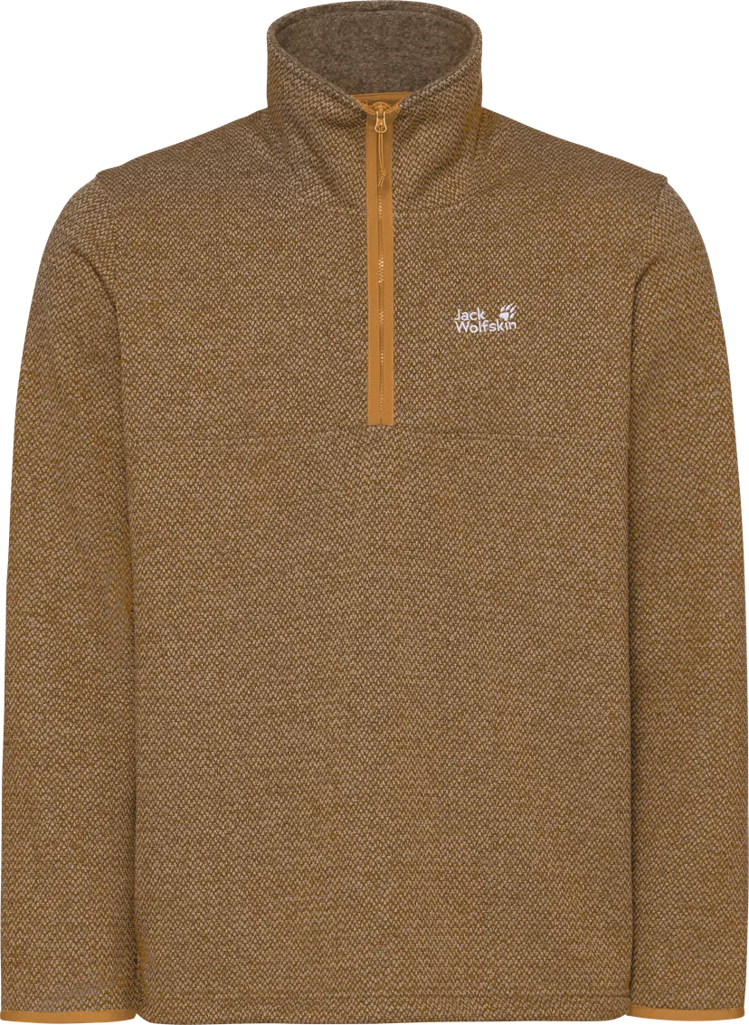 Jack Wolfskin Jack Wolfskin Men's Pinetrail Half Zip Peanut