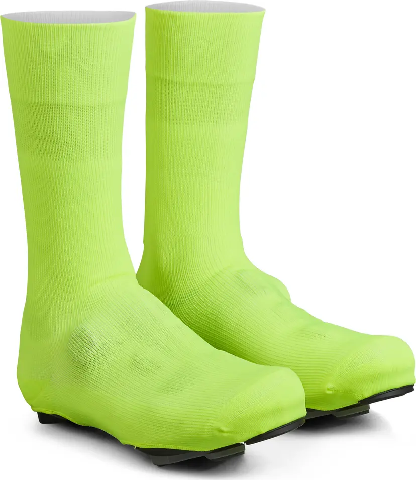 GripGrab Gripgrab Flandrien Waterproof Knitted Road Shoe Covers Yellow Hi-Vis