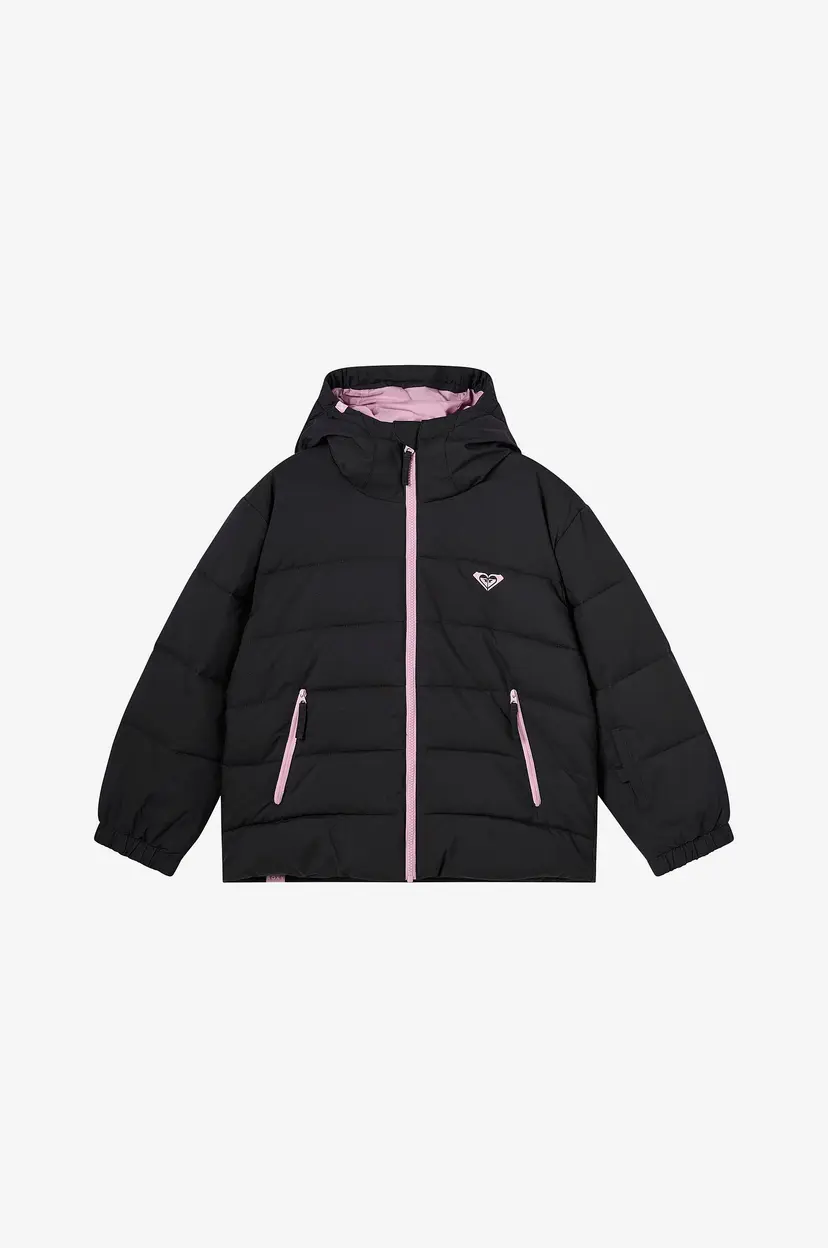 Roxy Skijakke Snowyhill Puffy Girl JK - Svart