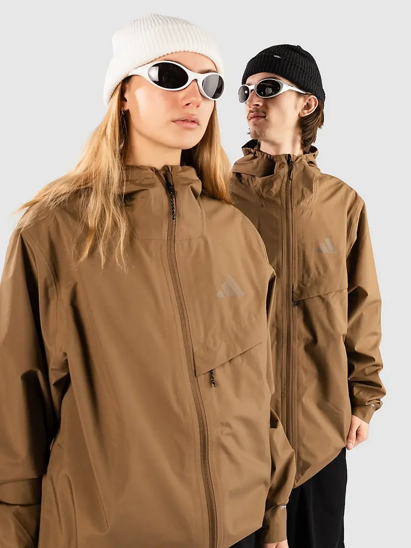 adidas Terrex adidas Terrex MT 2L Rain Jakke brun