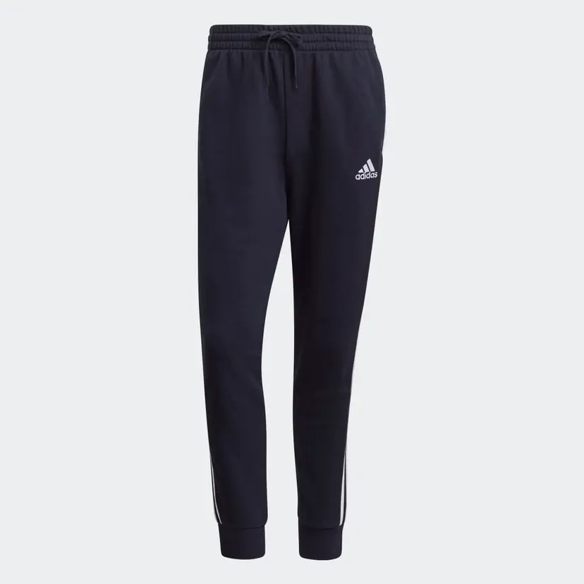 Adidas Essentials French Terry Tapered Cuff 3-Stripes Bukse