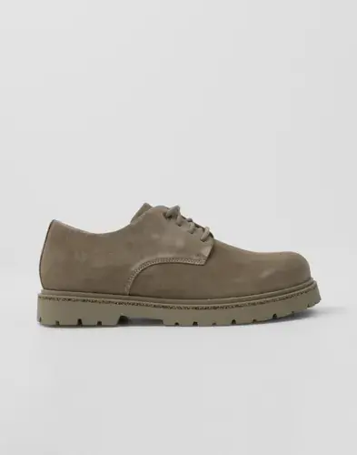 Birkenstock Birkenstock Highwood Lace Low Leve Taupe Pensko Brun