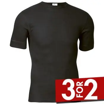JBS of Denmark JBS Basic Crew Neck T-shirt Svart bomull Medium Herre