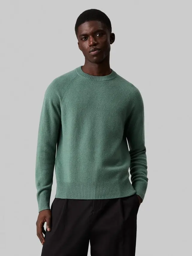 Calvin Klein LUXURY WOOL CN SWEATER