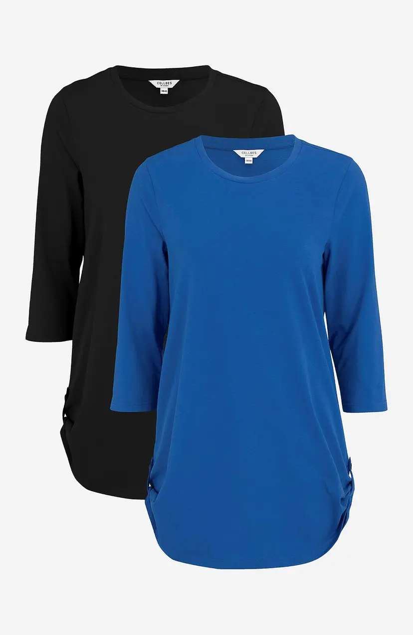 Cellbes of Sweden Jerseytunika med 3/4 erme Alexia 2-pack