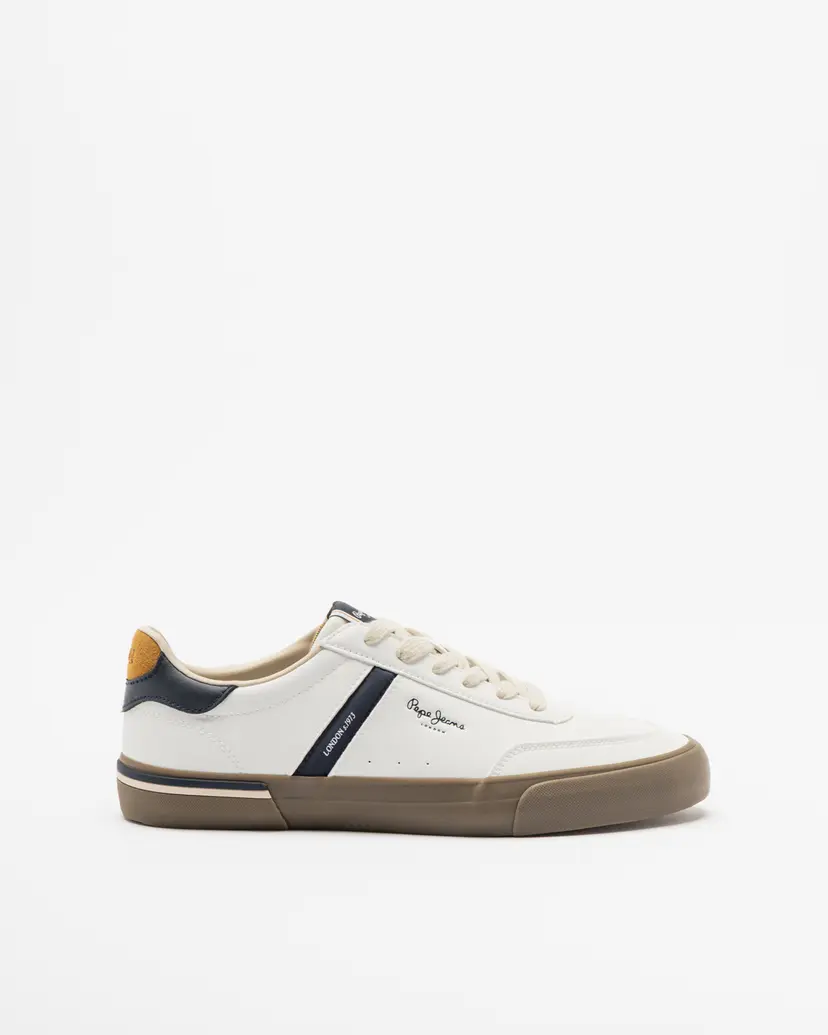 Pepe Jeans London Pepe Jeans London Kenton Retro White White sneakers