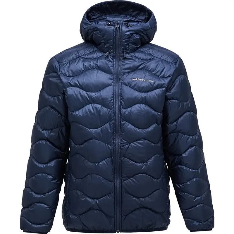 Peak Performance Peak Performance M Helium Down Hood Jacket Blue Shadow