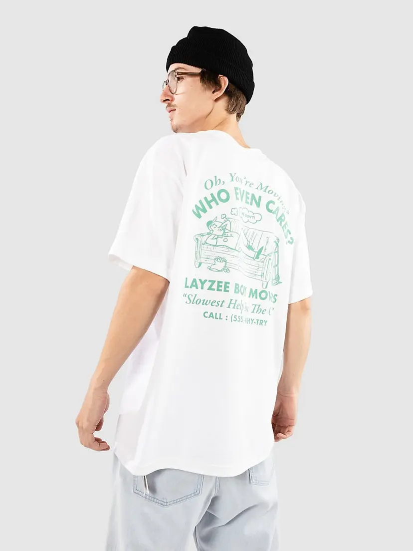 Vans Vans Moving Co T-skjorte hvit