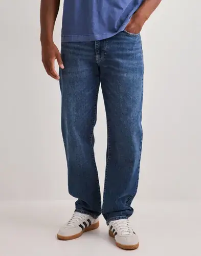 Que Sera Sera Que Sera Sera Donny Denim Straight leg jeans Blå