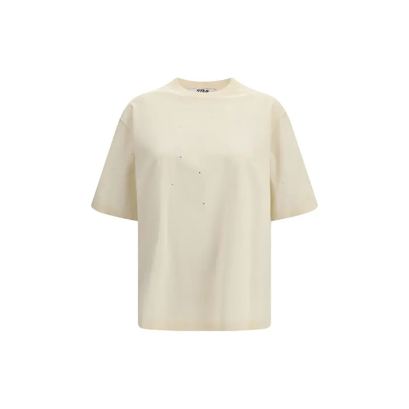 Golden Goose Golden Goose T-skjorter – Beige