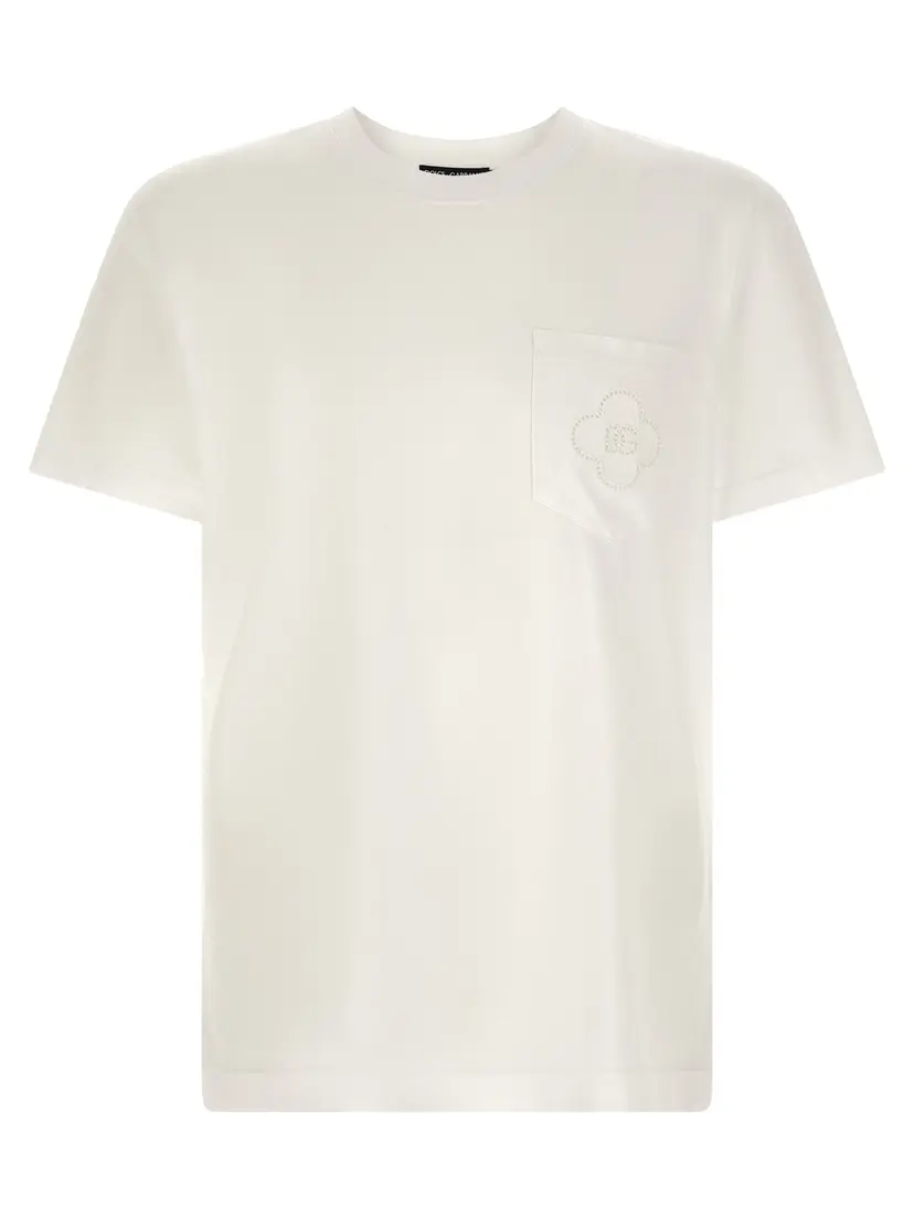 Dolce & Gabbana Dolce & Gabbana T-skjorter – Hvit