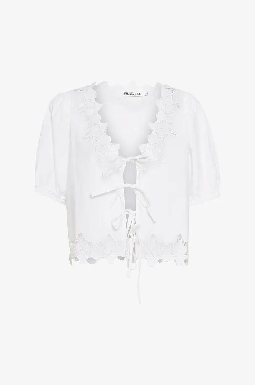 Karen By Simonsen Bluse kbVictoria Blouse - Hvit