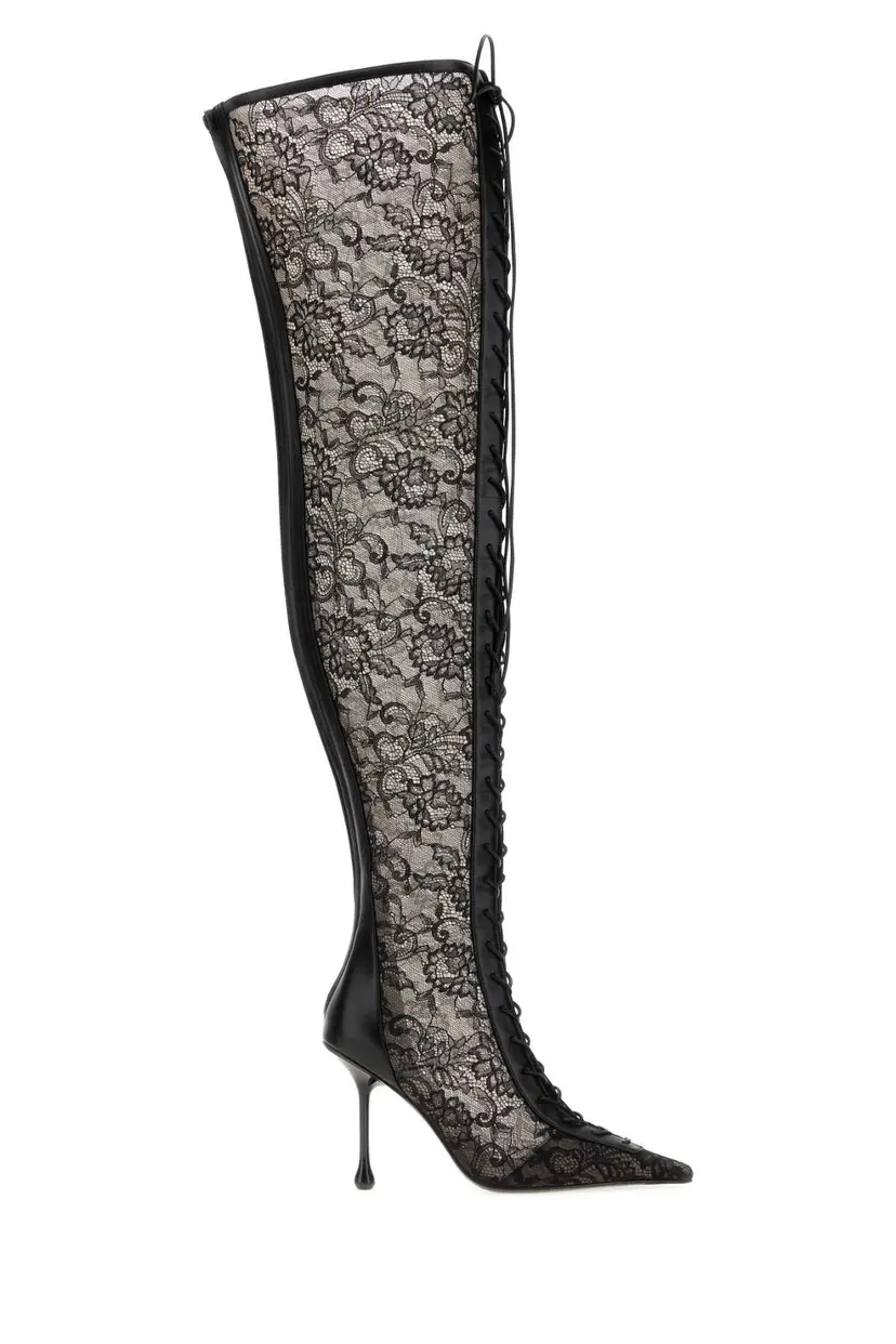 Jimmy Choo Jimmy Choo Høye støvletter – Svart
