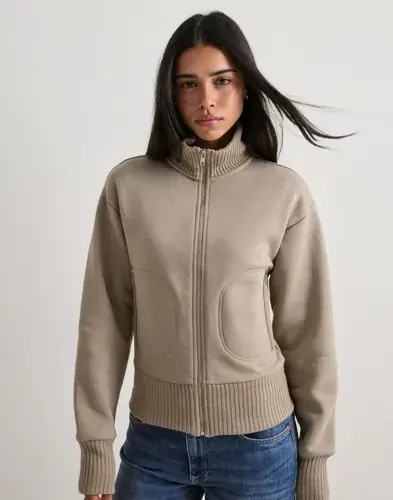 Nelly Nelly - Grønn - Ultimate Zip Sweat