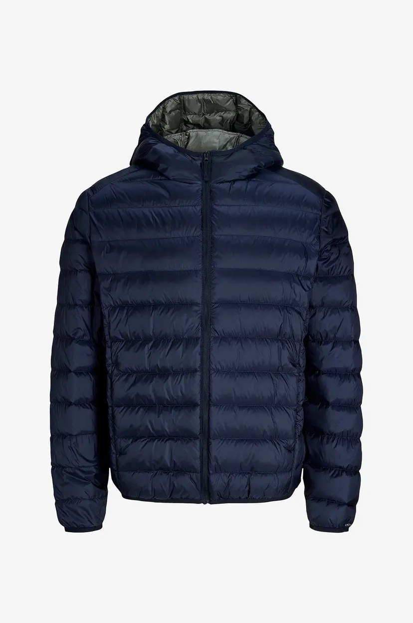 Jack & Jones Dun jakke jjeBerg Light Down Puffer Hood - Blå