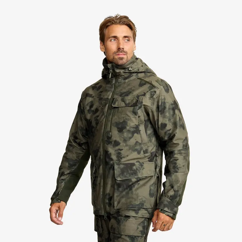 RevolutionRace Trace Silent Pro 2L Jacket Herre Camo Deep Depths