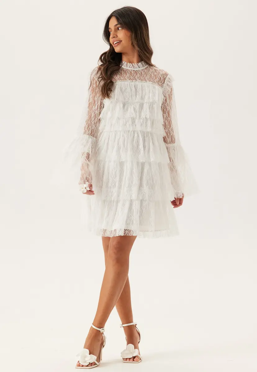 Bubbleroom Frill Lace Dress