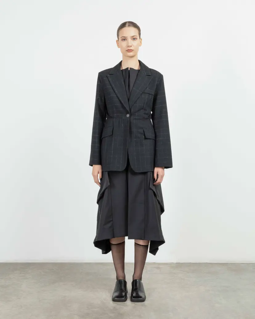 La Haine Blazer La Haine A26364RW5438 Preto