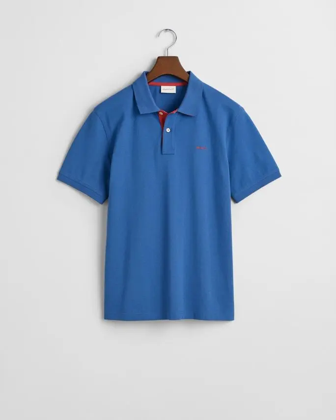 Gant REG CONTRAST PIQUE SS POLO