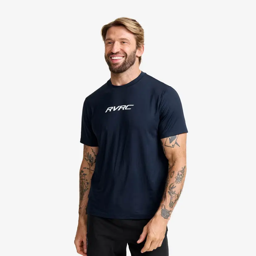 RevolutionRace Direction Active T-shirt Herre Navy