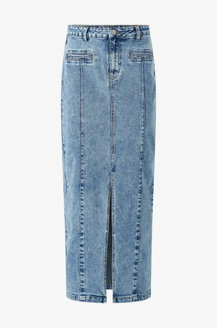 Kaffe Denim skjørt kahroa Denim Skirt - Blå