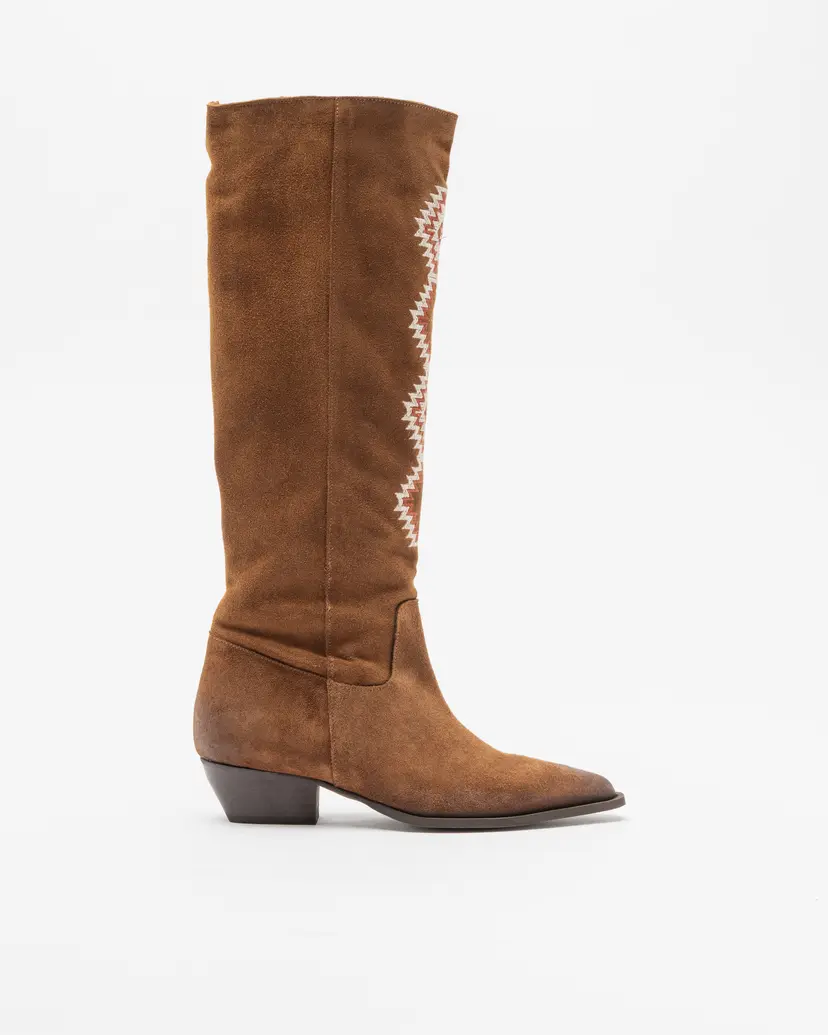 PROF PROF MILANO 1 Camel Knee high boots
