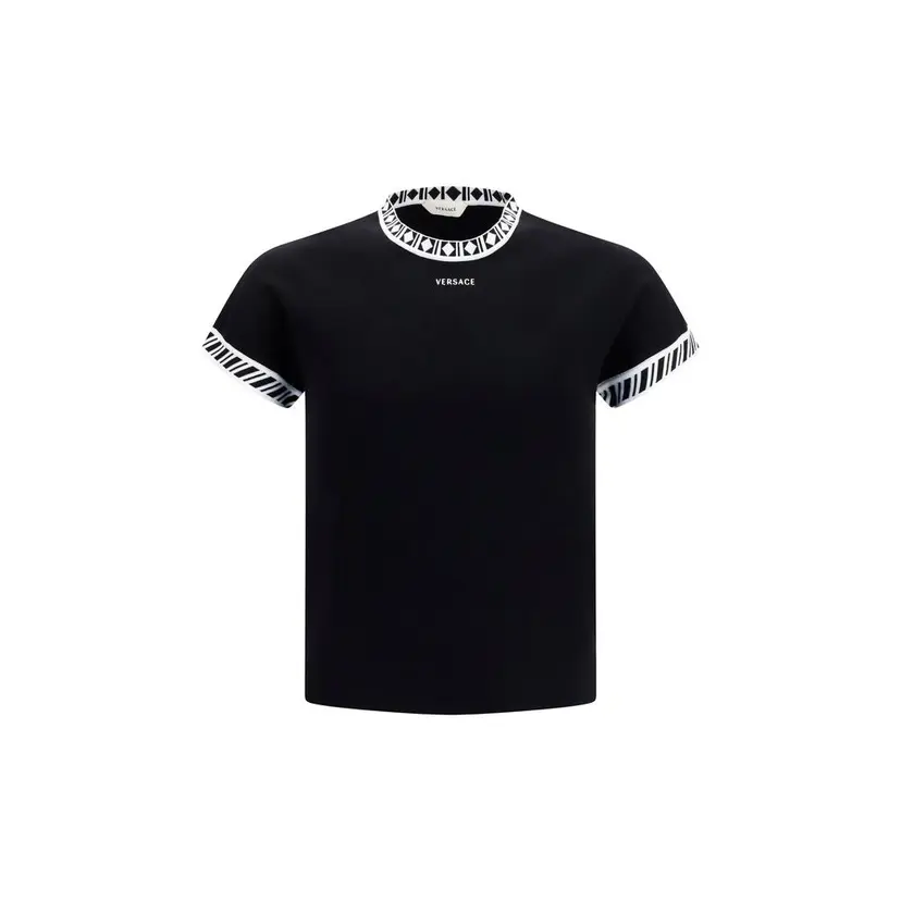 Versace Versace T-skjorter – Svart