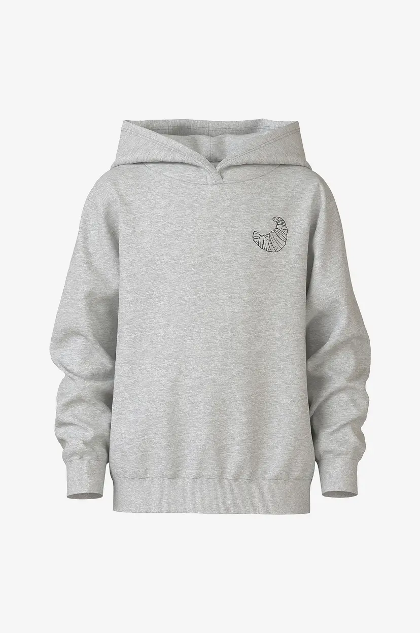 NAME IT Hettegenser nkfDralke Nreg LS Sweat WH Bru - Grå