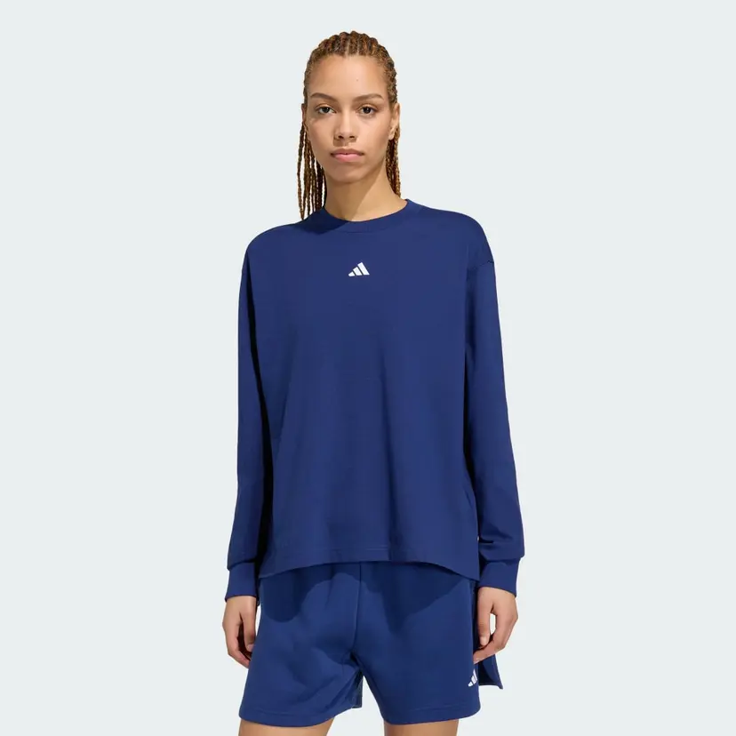 Adidas 3 STRIPES STUDIO BOYFRIEND LONGSLEEVE T-SKJORTE