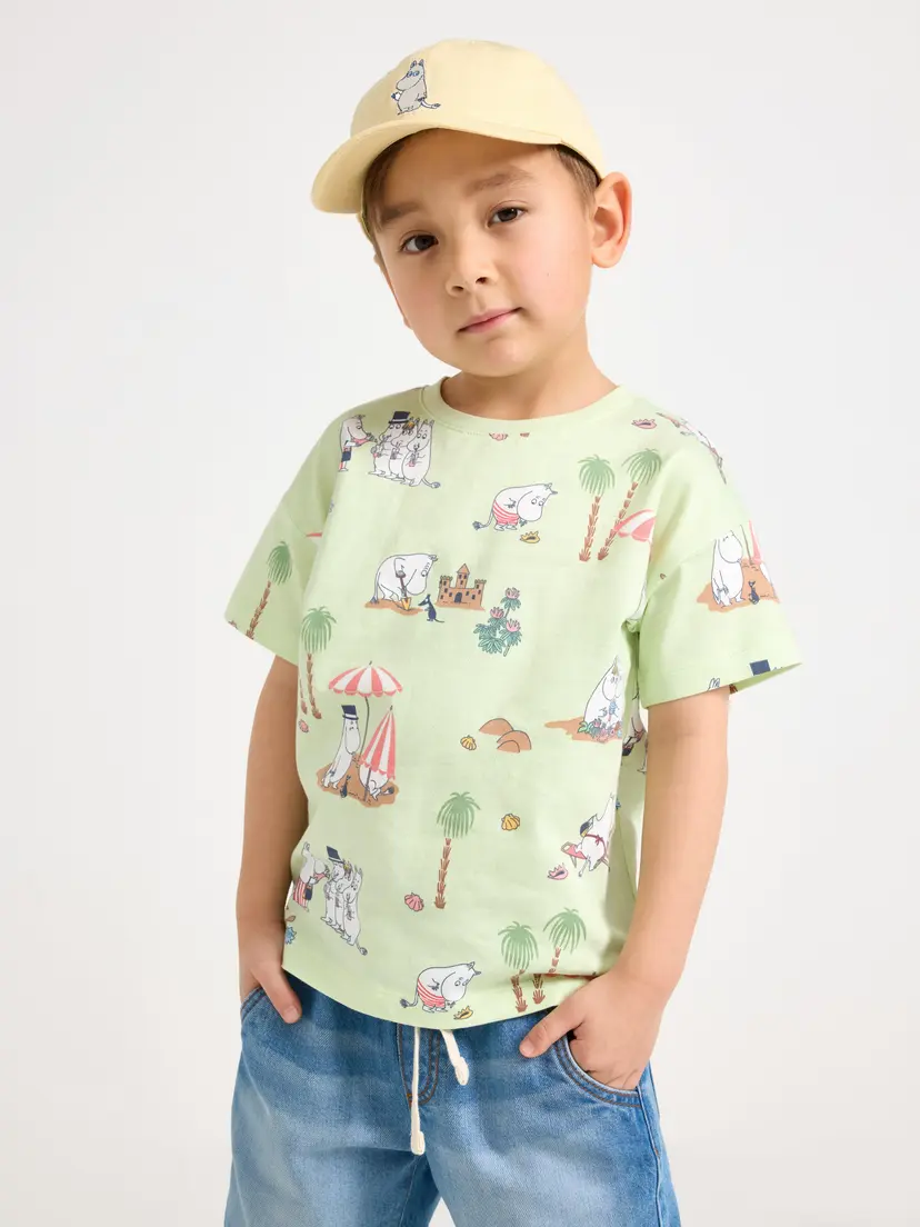 Lindex Mummitrollet t-skjorte