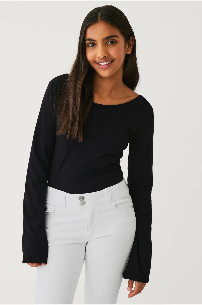 Ellos Collection Topp Linnea B Girl - Svart