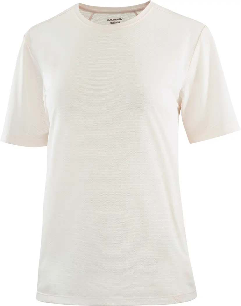 Salomon Salomon Women's Shkout Core Short Sleeve Tee Whisper White