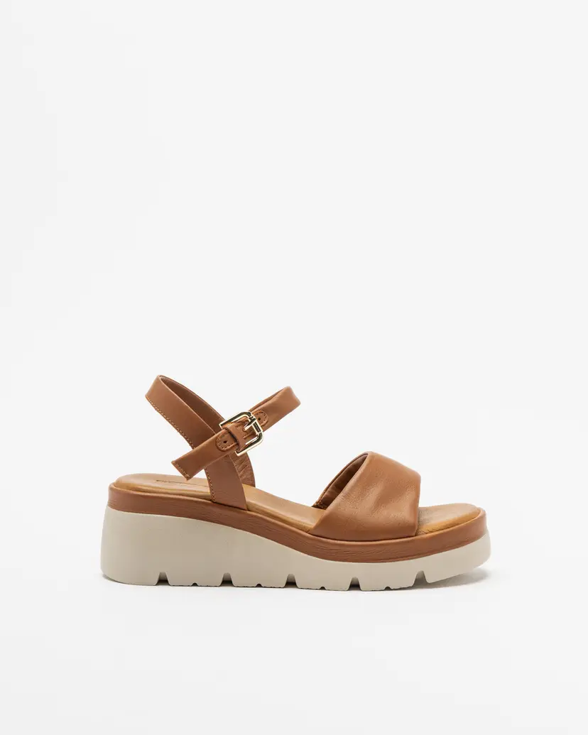 PROF PROF 10301 Camel Platform sandals