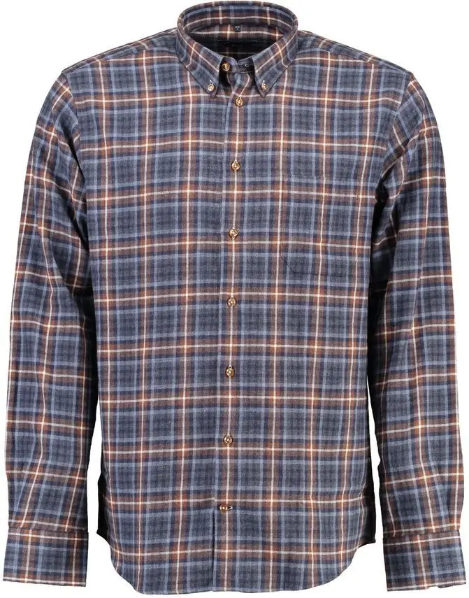 Gino Marcello Flannel shirt l/s modern fit