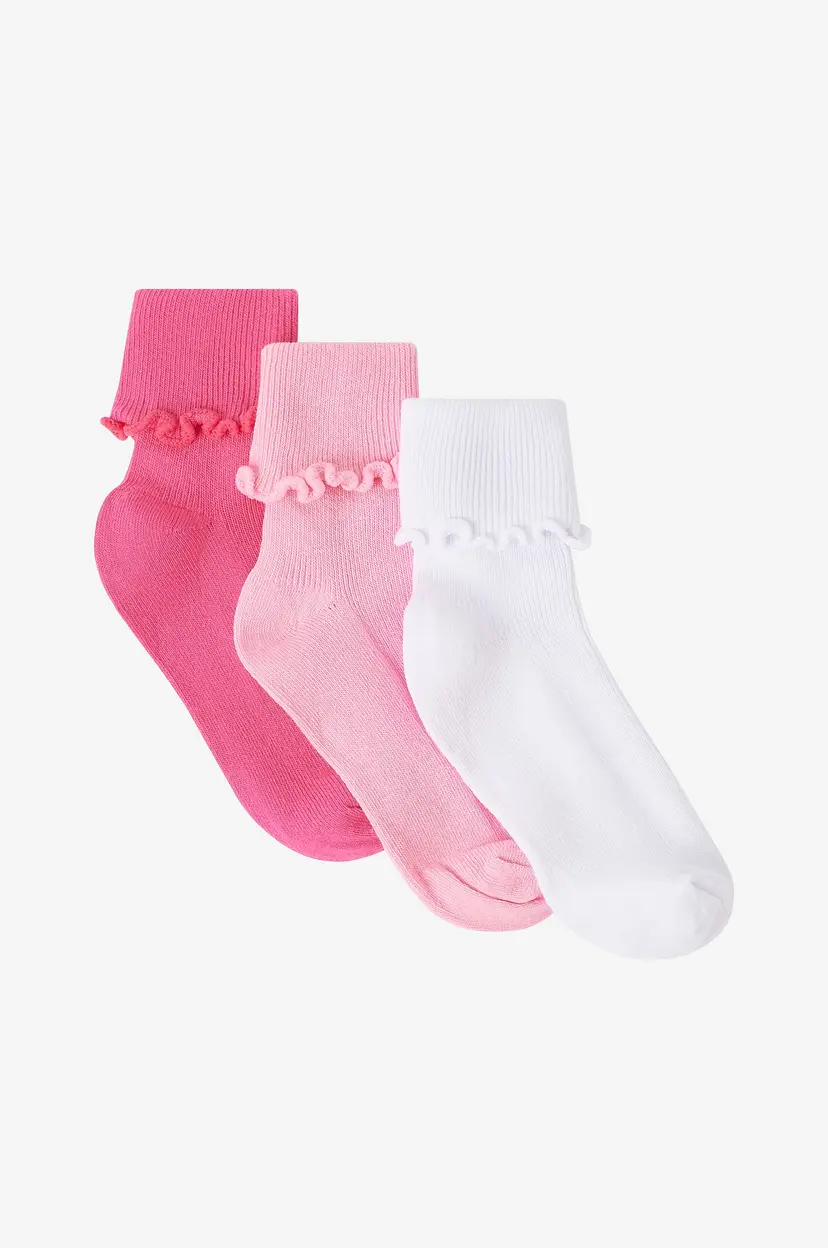 Ellos Collection Sokker 3-pack - Rosa