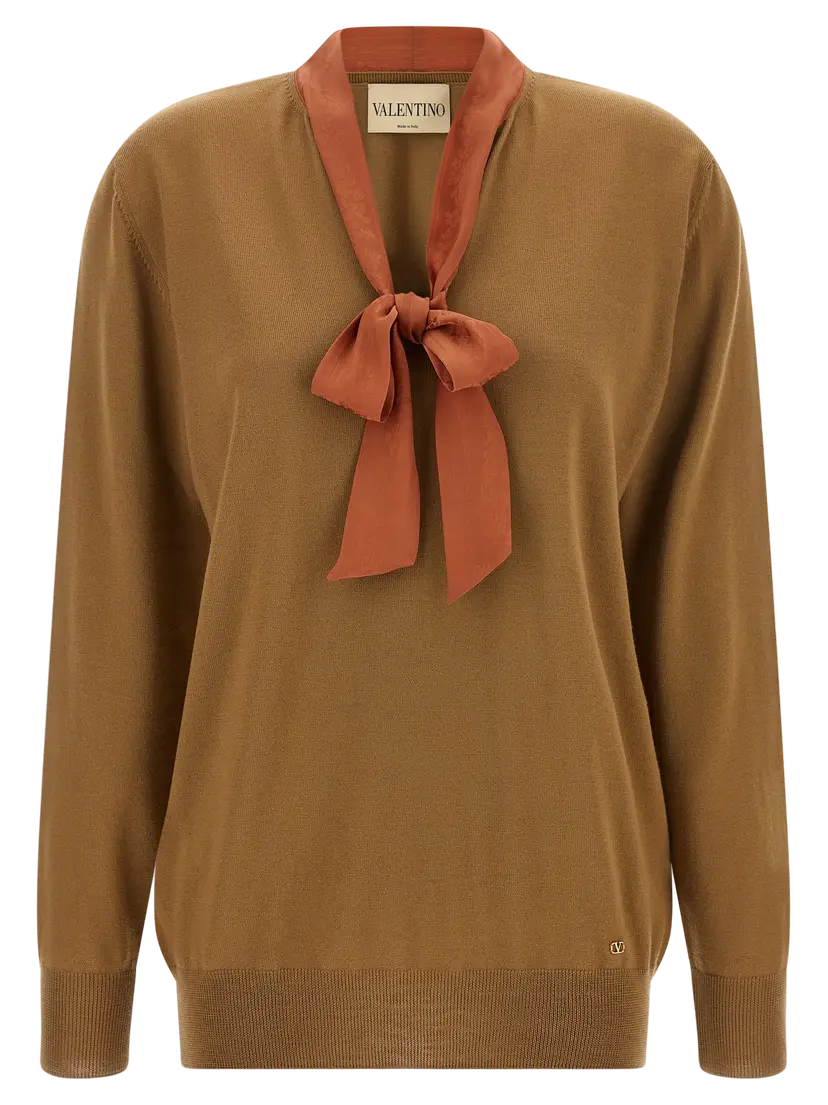 Valentino Garavani Valentino Garavani Gensere – Brun
