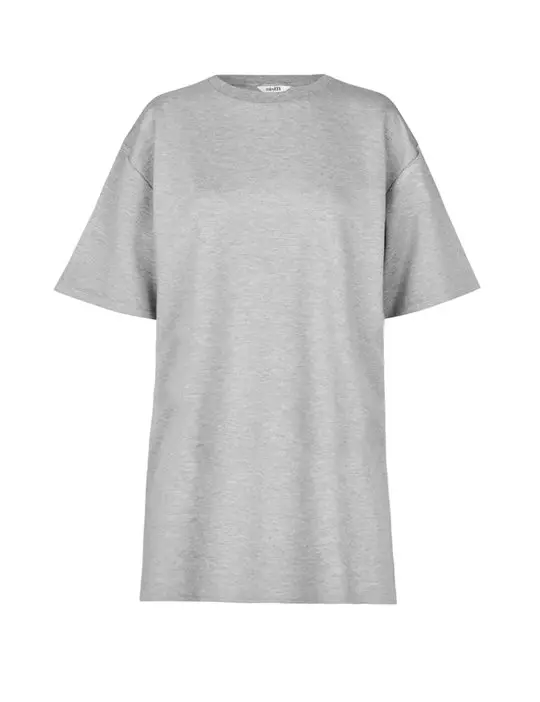 MbyM mbyM - Emrys Long Dress - Light Grey Melange