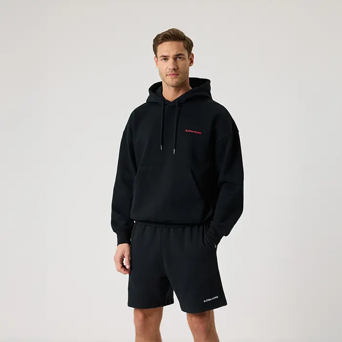 Björn Borg Oversized Hettegenser Svart