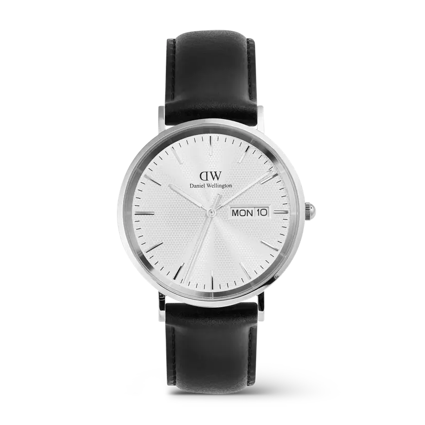 Daniel Wellington Silver 40mm Watch Classic Day Display Sheffield | DW