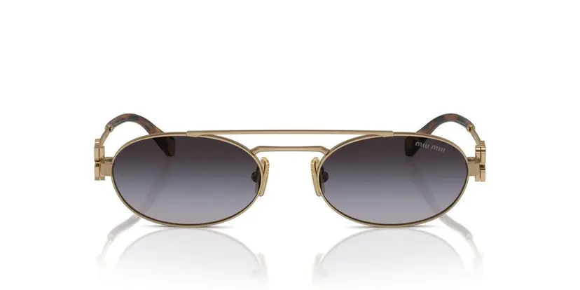 Miu Miu SMU 54ZS solbriller, gull