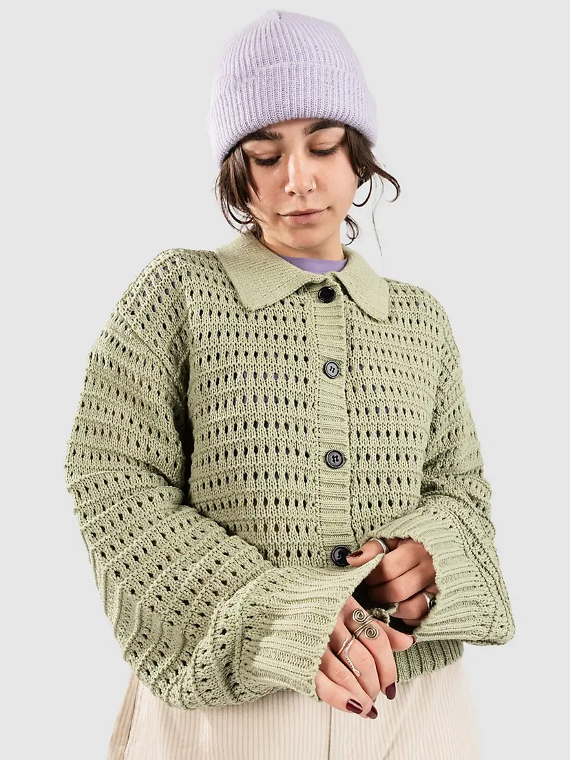 24 Colours 24 Colours 41215B Cardigan grønn