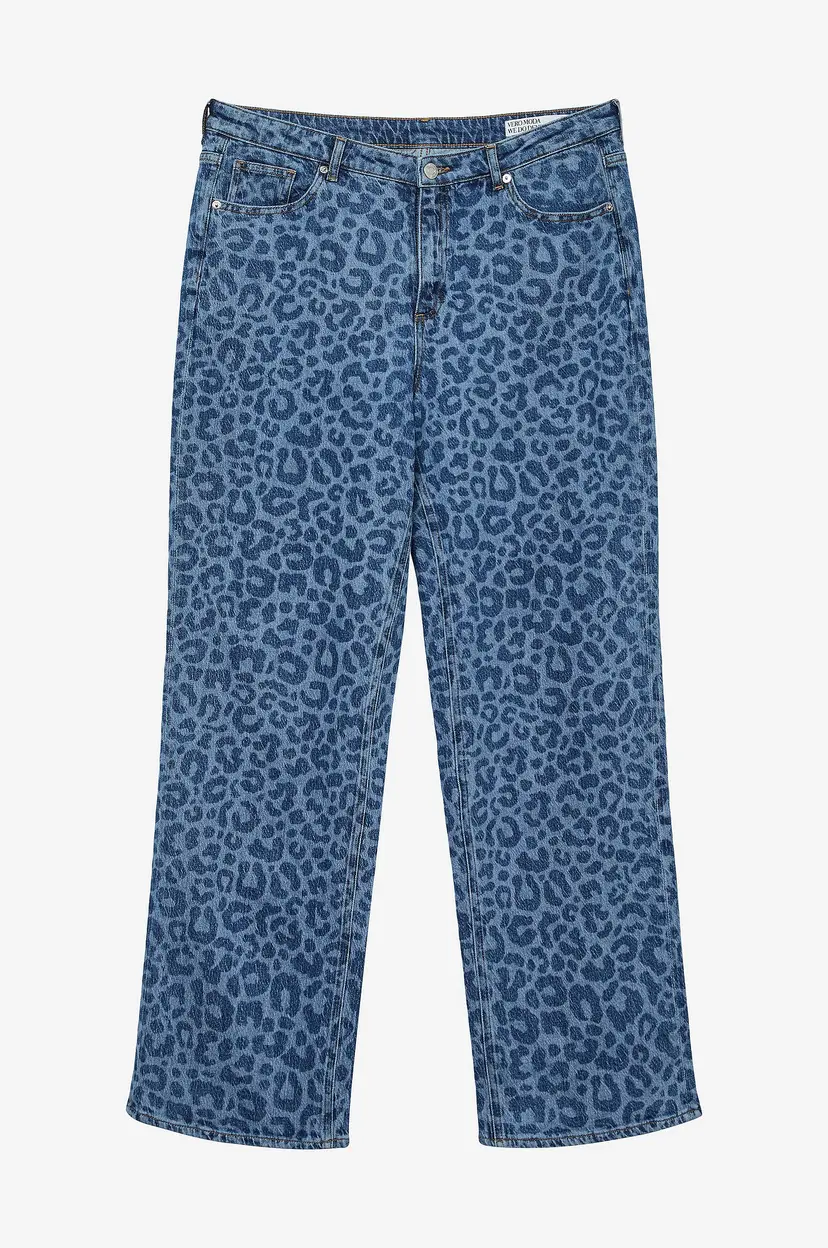 Vero Moda Curve Jeans vmcTessa HR Wide Dnm Leo - Blå