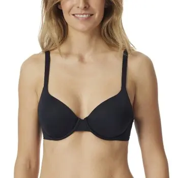 Schiesser Schiesser BH Underwire Cup Bra Svart E 90 Dame