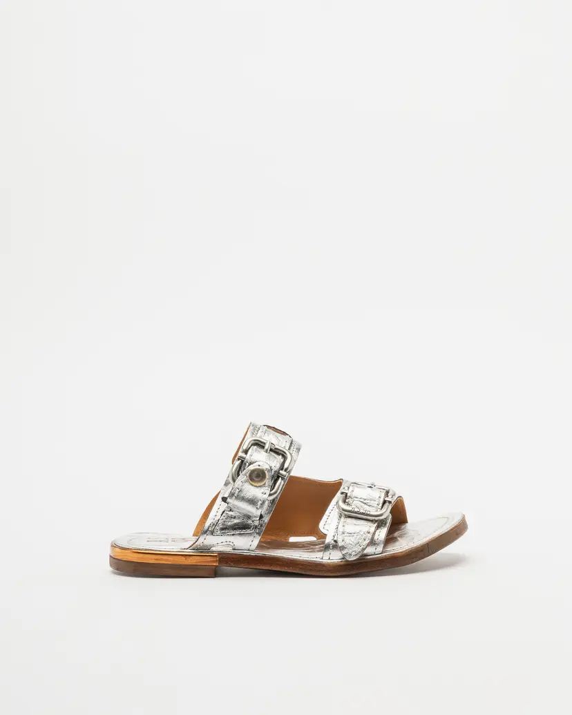 A.S.98 A.S.98 B94005 Silver Slide sandals