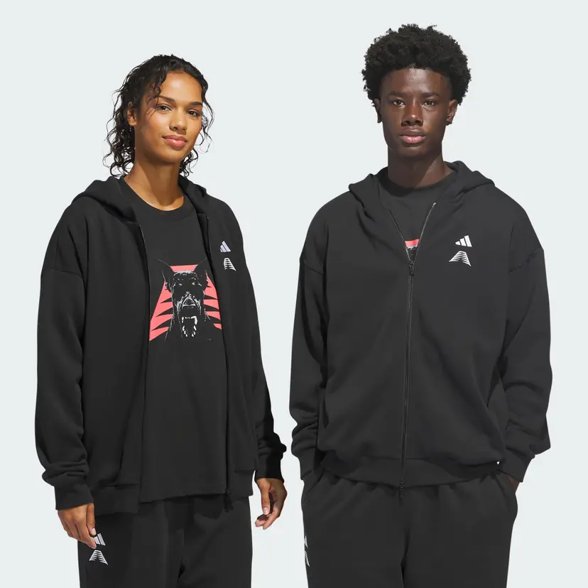 Adidas ANTHONY EDWARDS FOUNDATION FULL ZIP HETTEGENSER