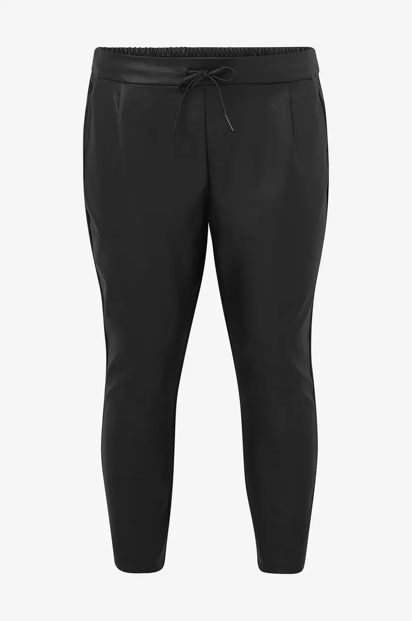 Vero Moda Curve Bukser vmEva MR Loose String - Svart